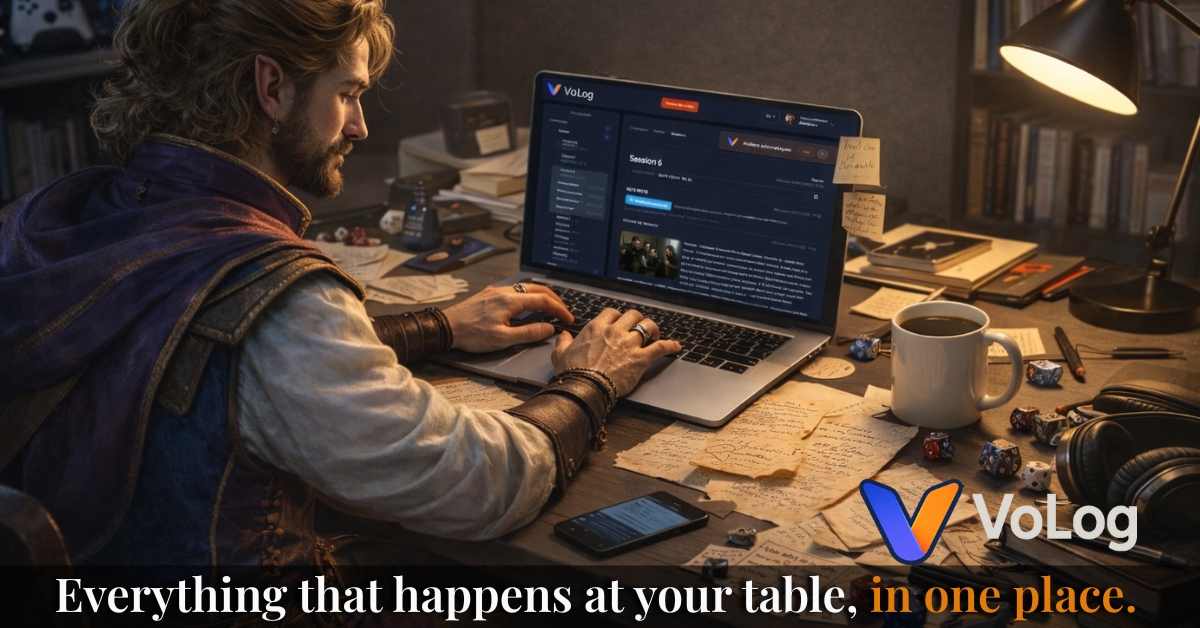 VoLog session notes preview