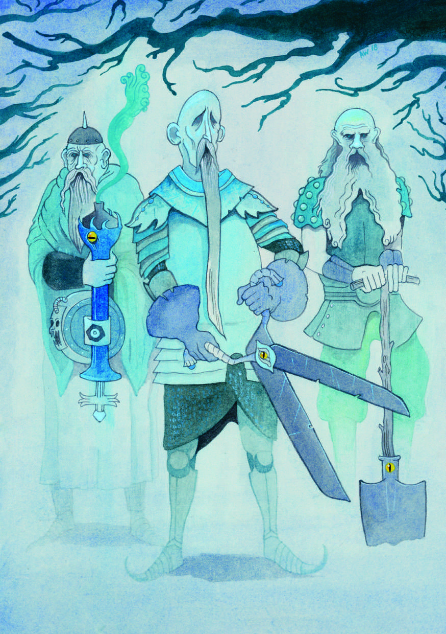 les trois chevaliers